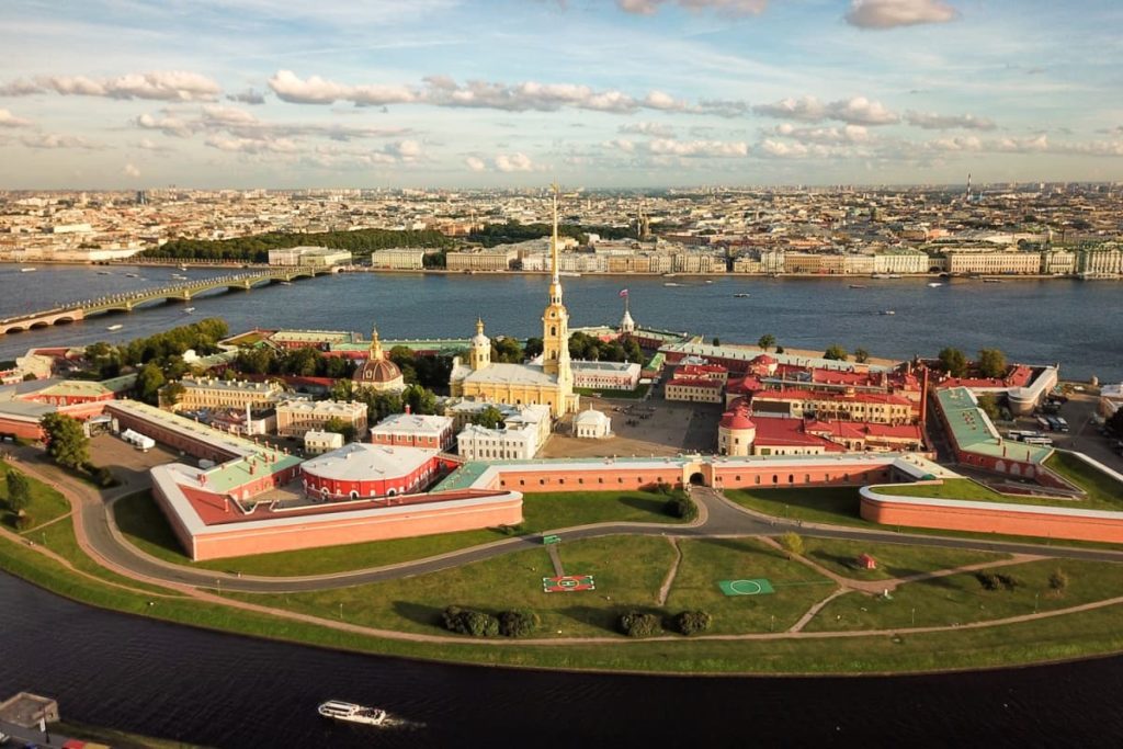 Петропавловская крепость - панорама